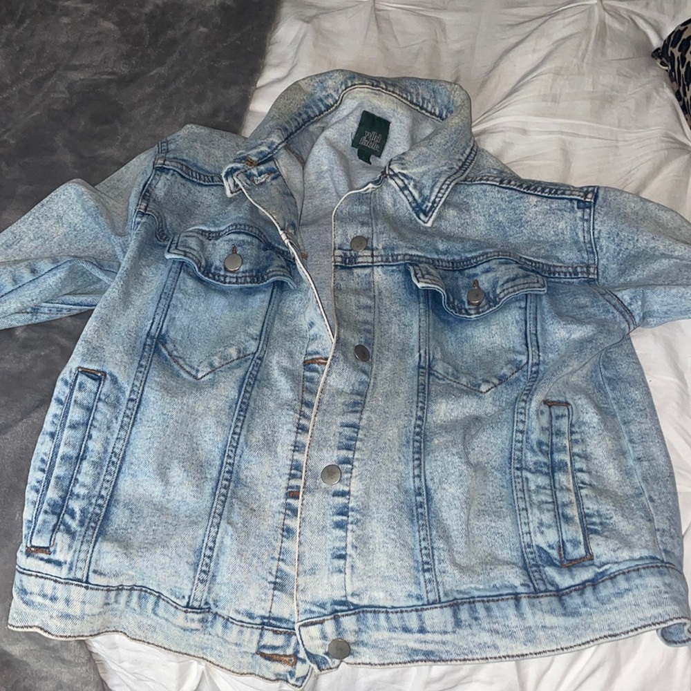 Wild fable oversized denim jacket
